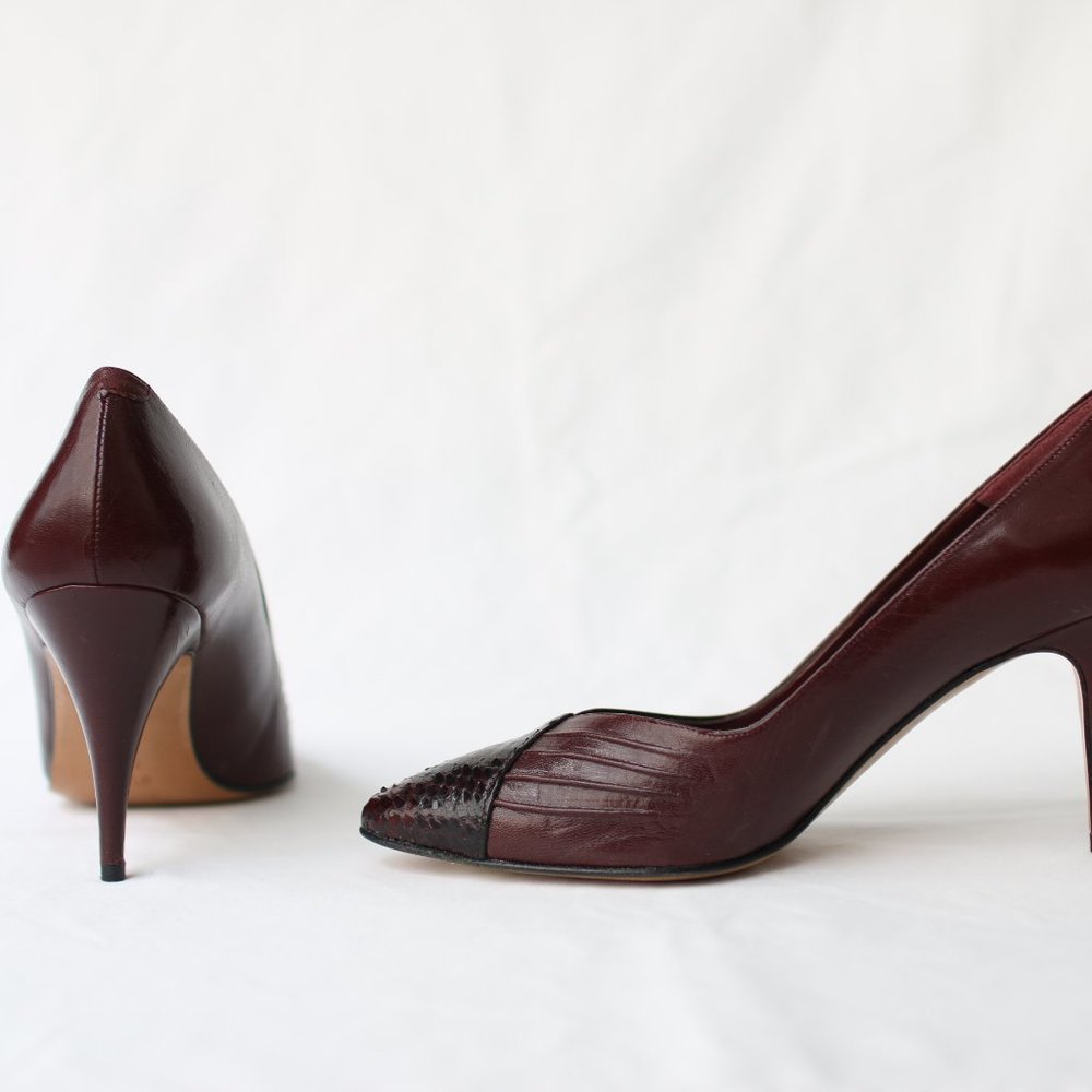 NIB Vintage Leather Heels